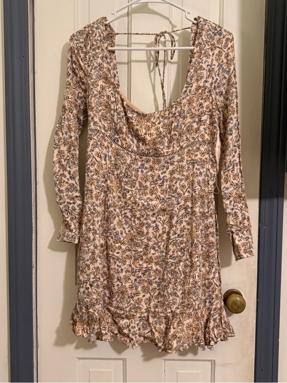 Free People Boheme Long Sleeve Mini Dress - Picture 2 of 4